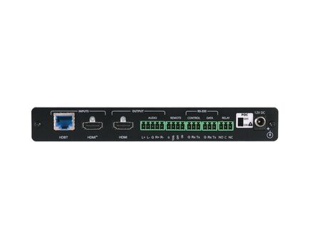 KIT-401/EU-80/86(W) 4K Auto–Switcher/Scaler Kit over Long–Reach HDBaseT — with white EU (80mm) and UK (86mm) size wall–plate frame, Version: EU Version, 3 image