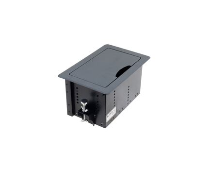 TBUS-10XL(B) Table Top Enclosure, Aluminium, Black Sand, Colour: Black Sand