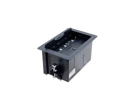 TBUS-10XL(B) Table Top Enclosure, Aluminium, Black Sand, Colour: Black Sand, 2 image