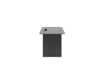 TBUS-4XL(B) Table Top Enclosure, Black Blasted Anodized Aluminium, Colour: Black, 2 image