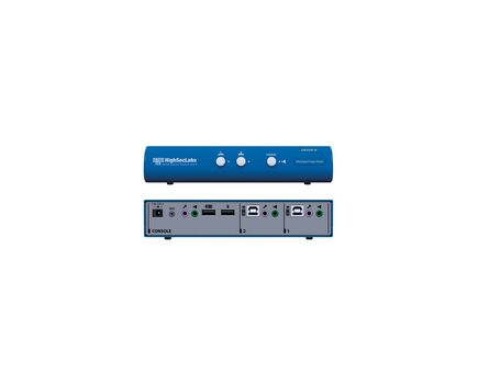 SM20N-N High Sec Labs 2-Port KM Switch, 2 Port