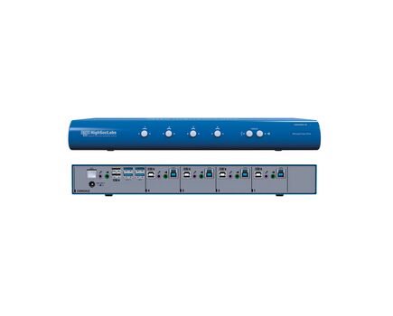 SM40NU-N High Sec Labs 4-Port KM Switch, 4 Port