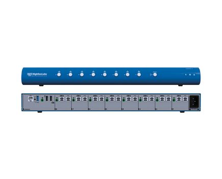 SM80NU-3 High Sec Labs Secure 8-Port KM Switch, 8 Port