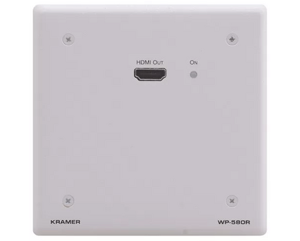 WP-580R/EU(W)-86 Wall Plate Receiver, 1xHDMI, 8 x 15.1 x 3cm, EU/UK, White, 2 image